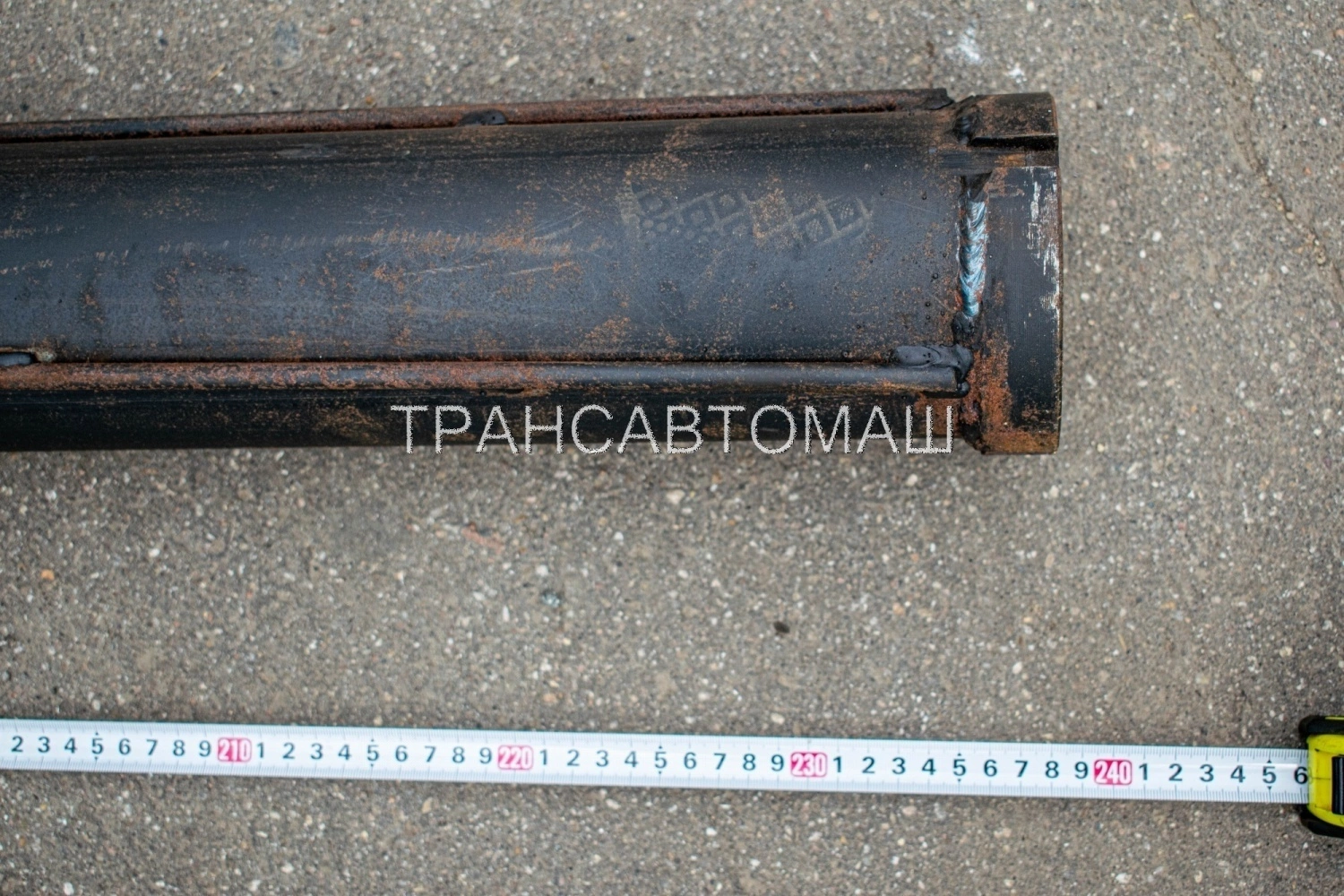 Вал щетки Н.О.под г/м L=2 м 40 см МДК133Г49530350 щлиц-щлиц