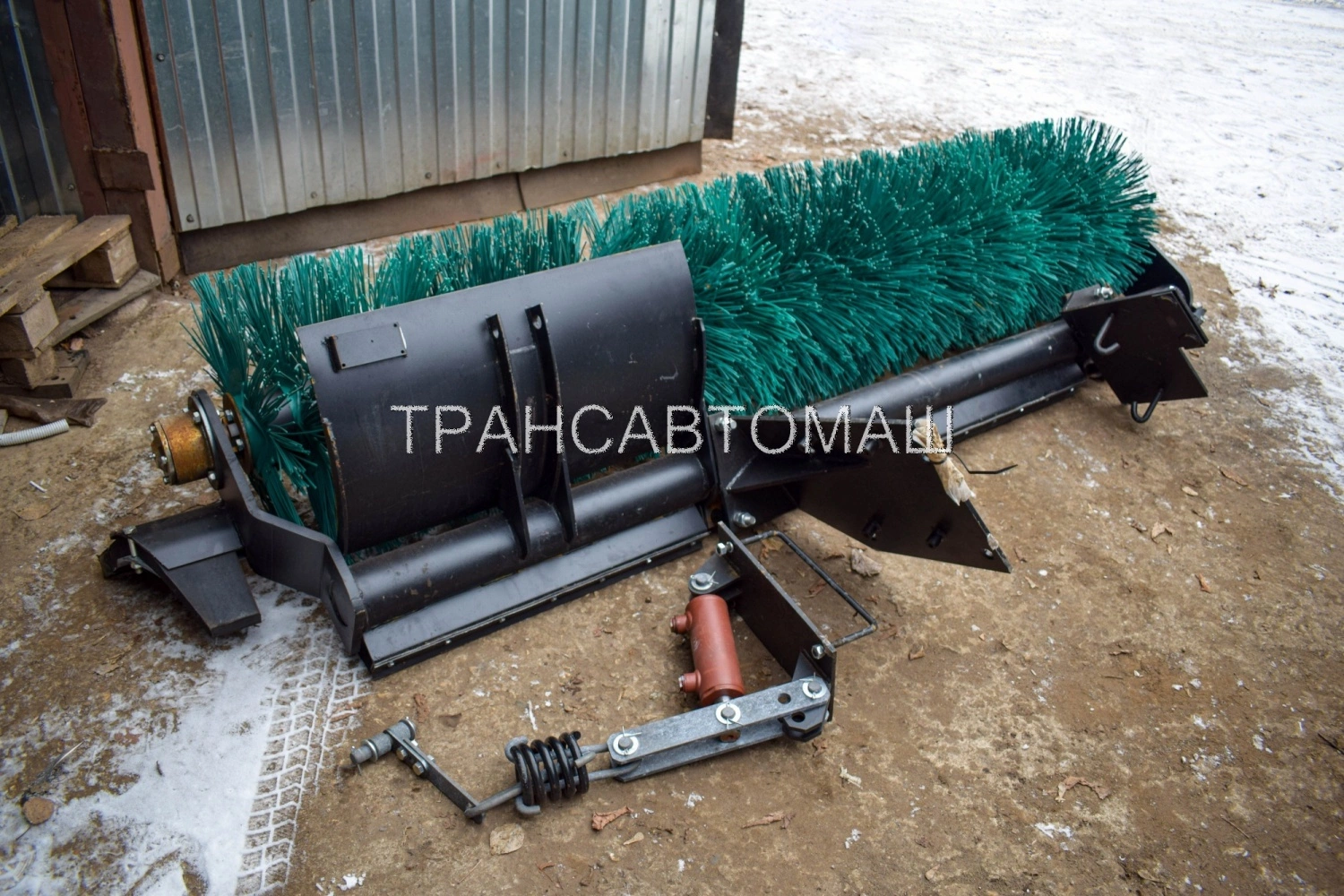 Установка щетки КО-829А.47.00.000